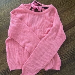 Pink sweater